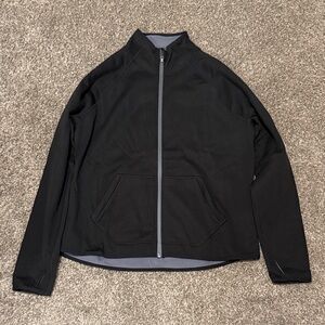 Victoria's Secret Black Lightweight Zip Jacket